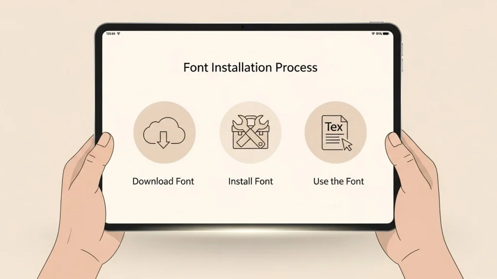 How to Install and Use Fonts