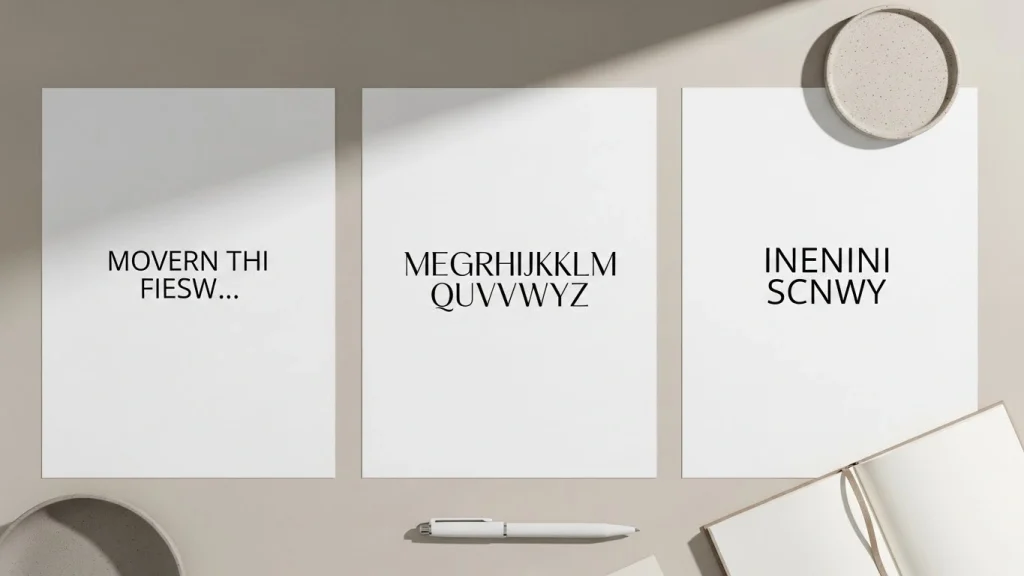 Best Minimalist Fonts