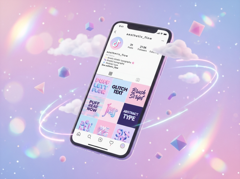 Best Aesthetic Fonts for TikTok Username & Nickname